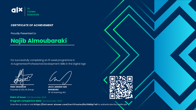 ALX AI Career Essentials Certificate thumbnail